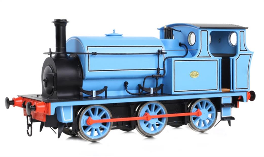 EFE Rail O Gauge E85708 Hudswell Clarke 0-6-0 Tank Lined Blue