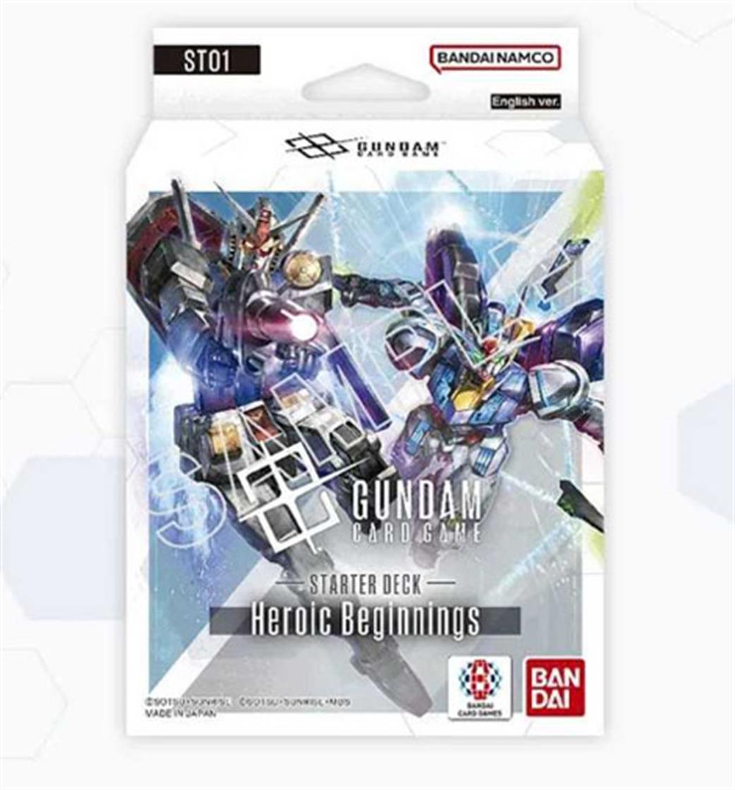 Bandai  ST01 Gundam CCG Heroic Beginnings Starter Deck