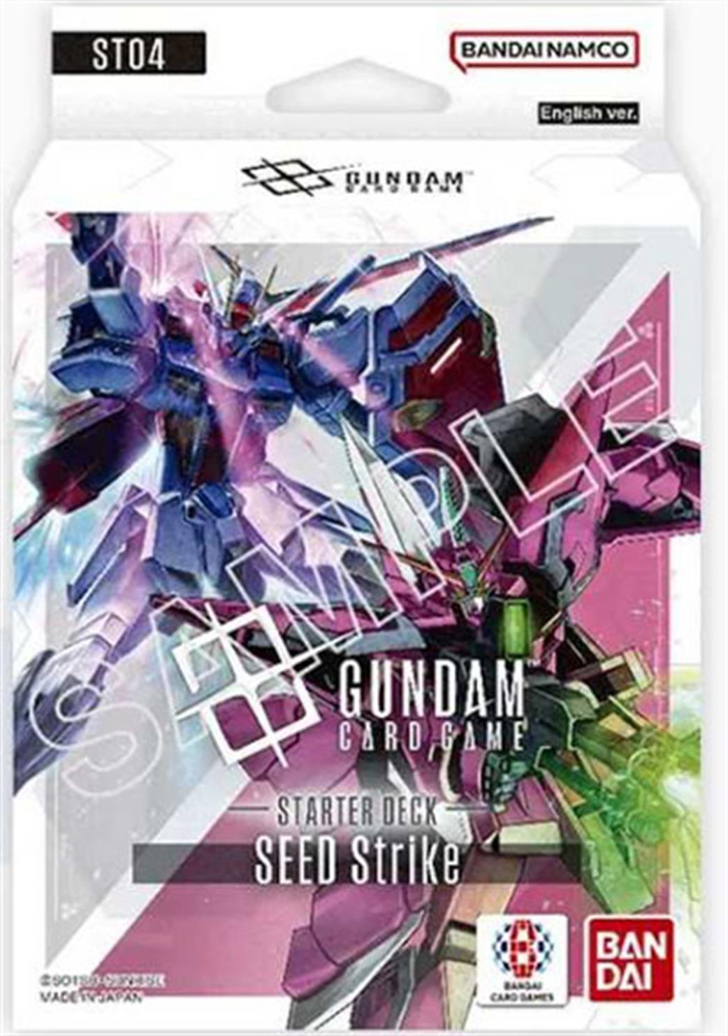 Bandai  ST04 Gundam CCG SEED Strike Starter Deck