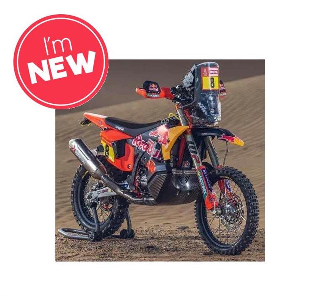 Maisto 1/6 M32246 Red Bull KTM 450 Rally Dakar Motorbike Model