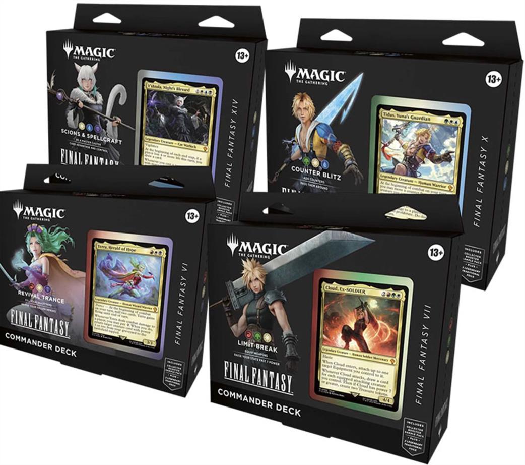 Wizards  D38450001 MTG Final Fantasy Commander Deck