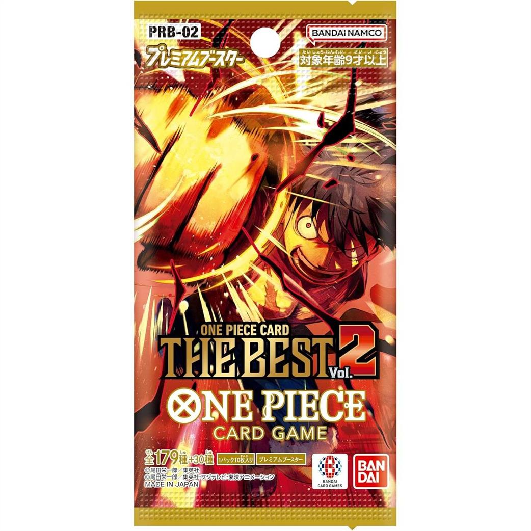 Bandai  PRB-02 One Piece The Best Vol. 2 Premium Booster