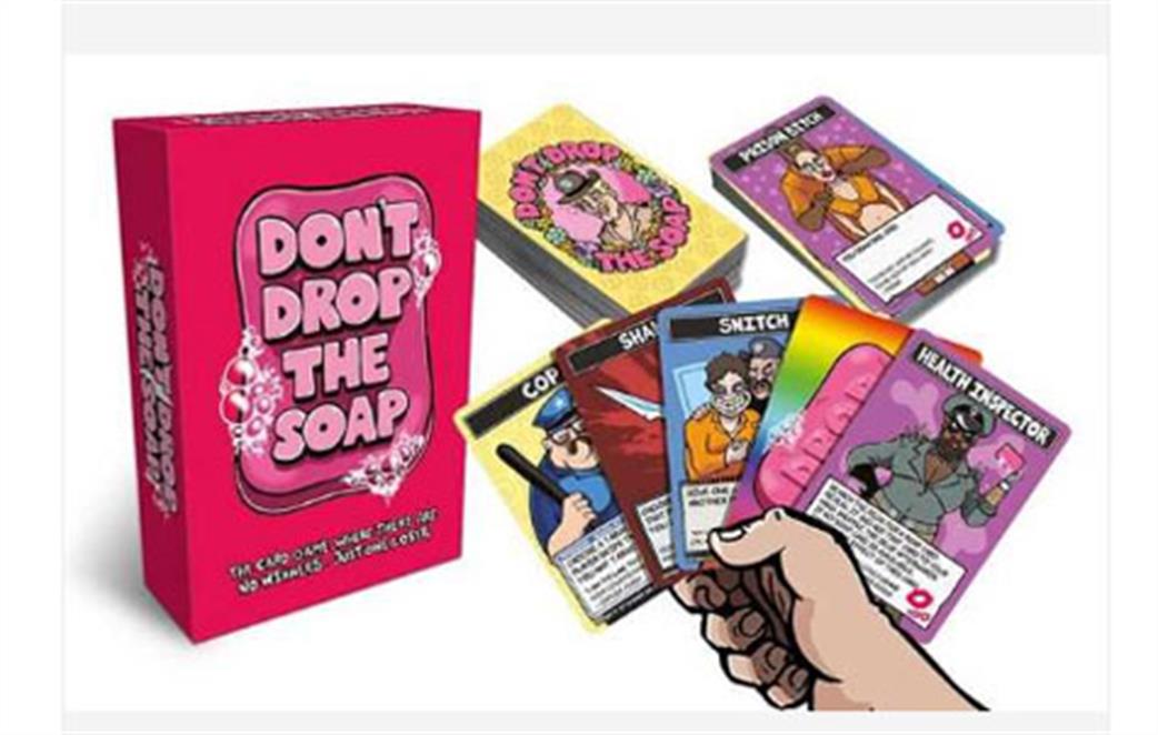 466099 Don't Drop The Soap Card Game