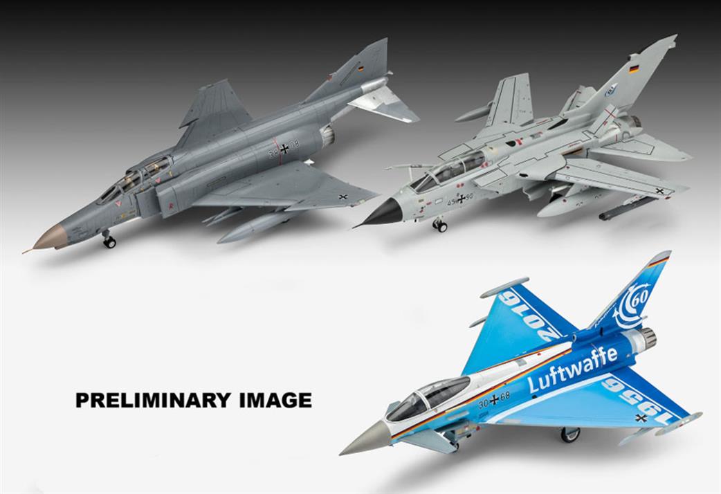 Revell 1/72 05627 Gift Set 70 Years Buneswehr Aircraft