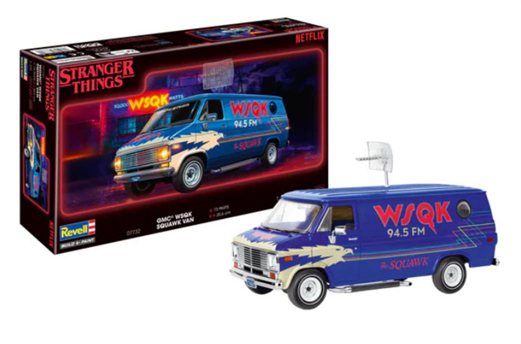 Revell 1/25 07732 Stranger Things Car Kit