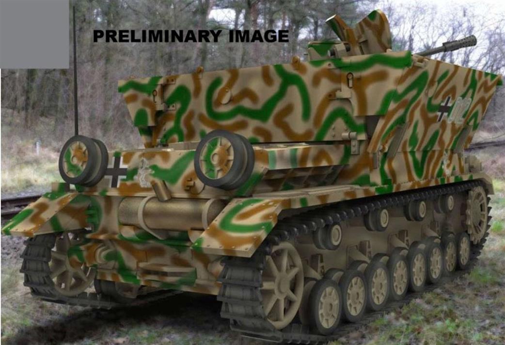 Revell 1/72 63363 Flakpanzer IV Mobelwagon 3.7cm Flak 43 Model Set