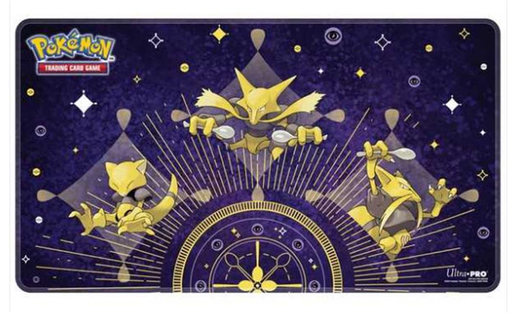 Ultra Pro  16217 Pokemon Abra Evolutions White Stitched Playmat