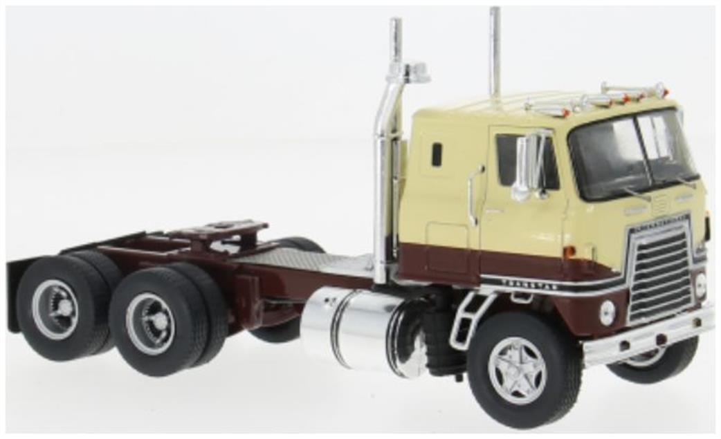 IXO 1/43 TR201 International Transtar COE Beige/Brown Diecast Model