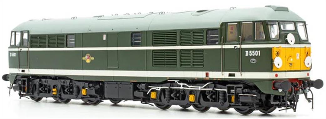 Accurascale OO ACC3177 Class 30 D5501 BR Green