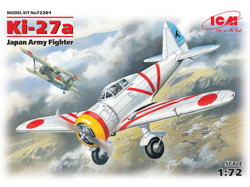 ICM 1/72 72201 Ki-27a, Japanese Army Fighter