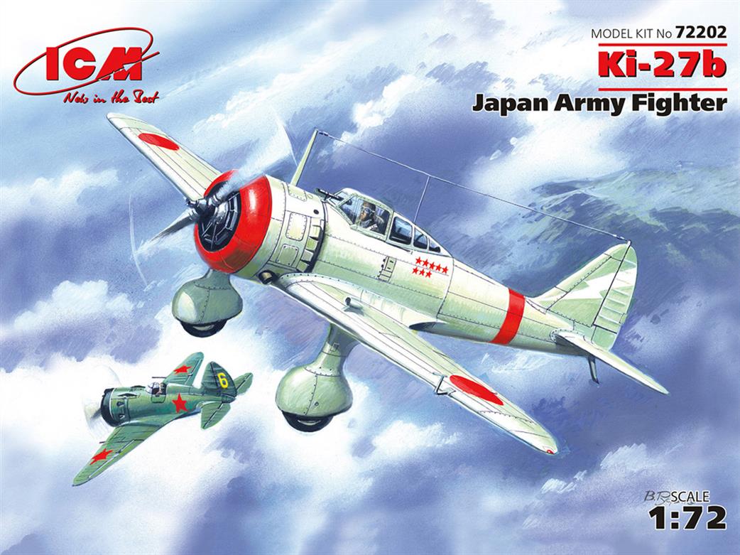 ICM 1/72 72202 Ki-27b, Japanese Army Fighter