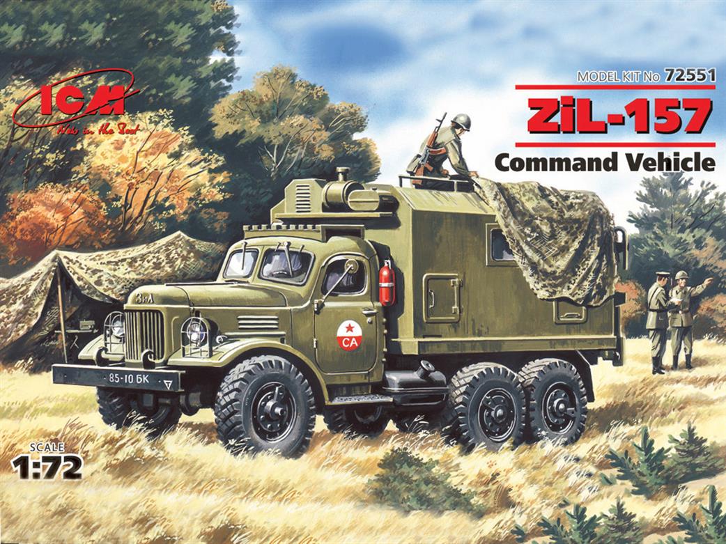 ICM 1/72 72551 ZiL-157, Command Vehicle
