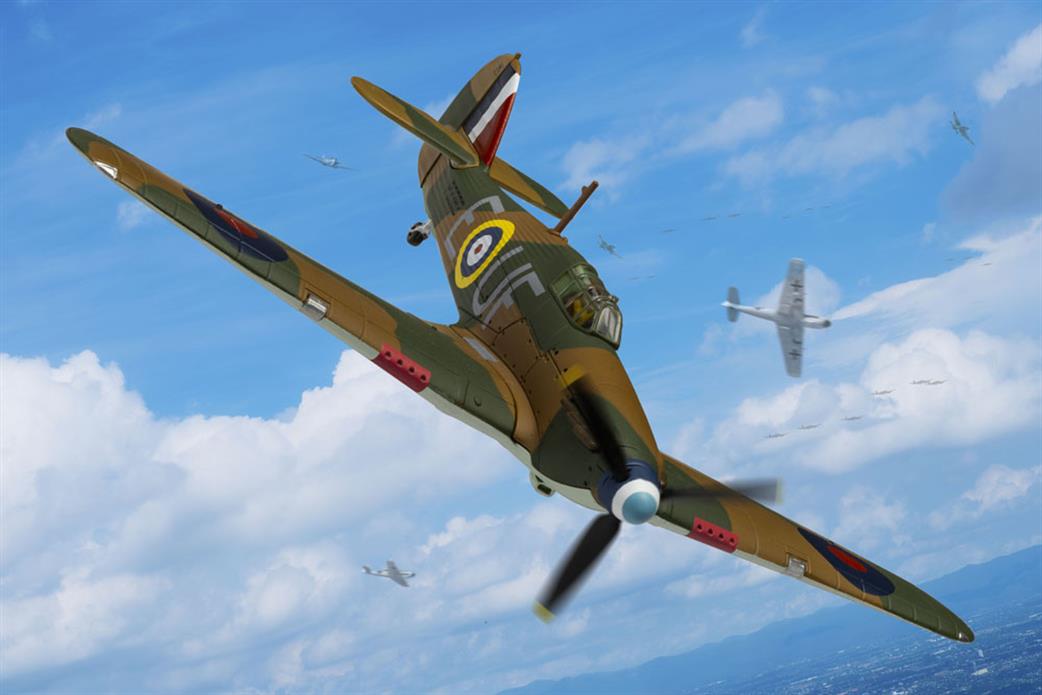 Corgi 1/72 AA27609 Hawker Hurricane Mk.I P/O Billy Fiske Battle of Britain 85