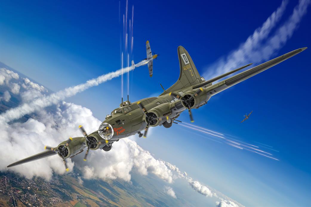 Corgi 1/72 AA33322 B-17F Flying Fortress Royal Flush Lt Robert Rosie Rosenthal 100th BG 8th Air Force