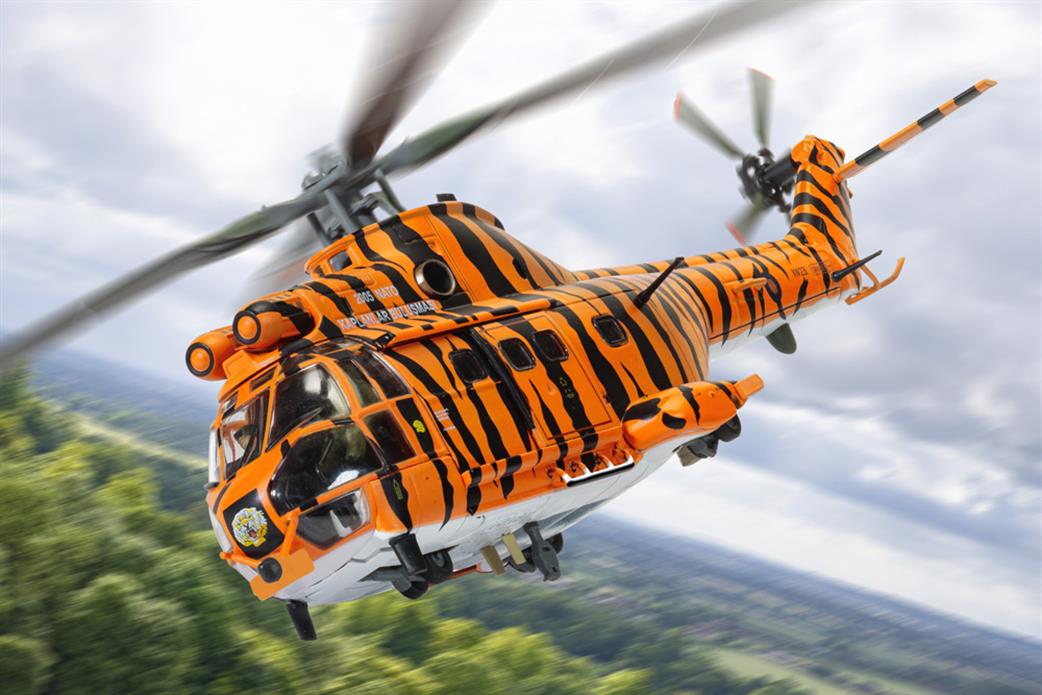 Corgi 1/72 AA27006 Westland Puma HC1 NATO Tiger Meet livery RIAT 2005
