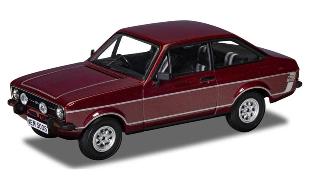 Corgi 1/43 VA12623 Vanguard Ford Escort Mk2 1300 Sport Jupiter Red