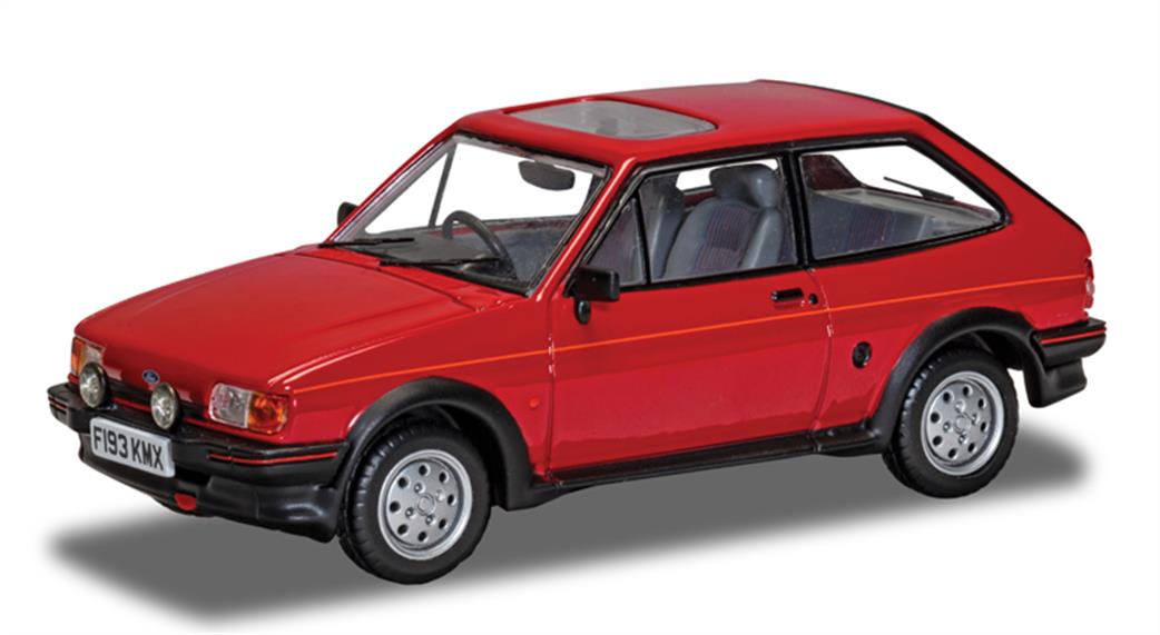 Corgi 1/43 VA14401 Ford Fiesta Mk2 XR2 Rosso Red Diecast Car Model