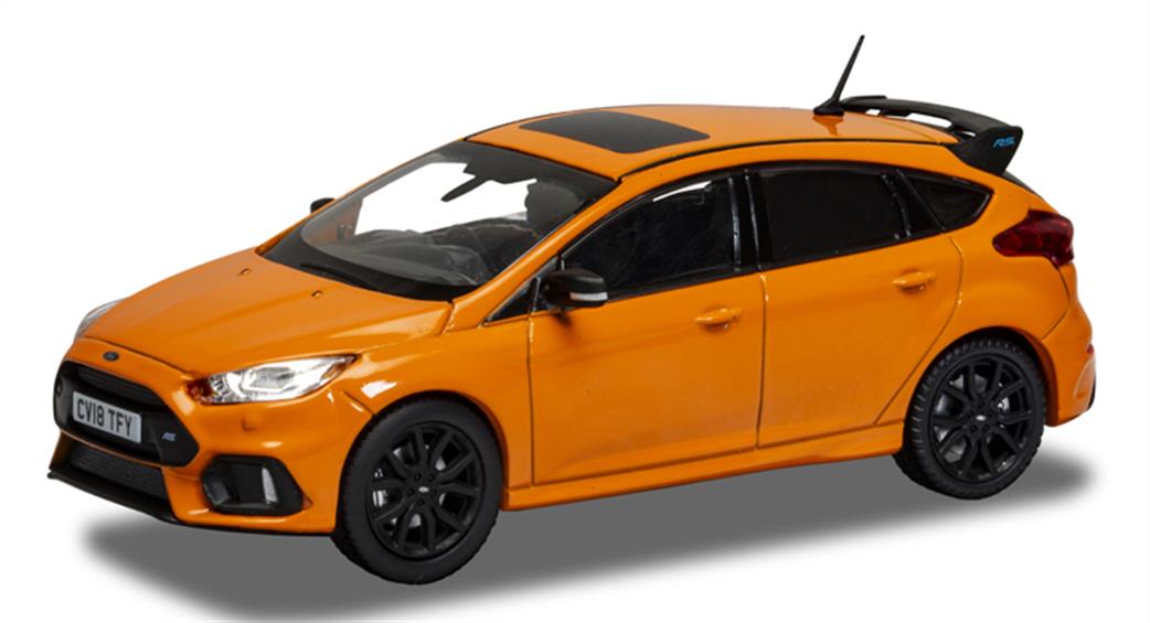 Corgi 1/43 VA15306 Ford Focus Mk3 RS Heritage Edition Deep Orange Car Model