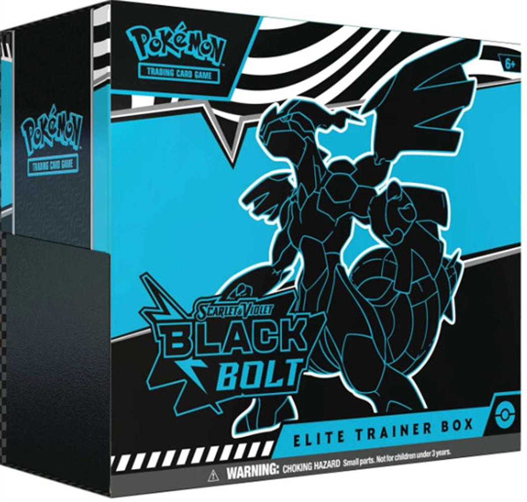 Nintendo  10-10037-112 Pokemon S&V Black Bolt Elite Trainer Box Zekrom