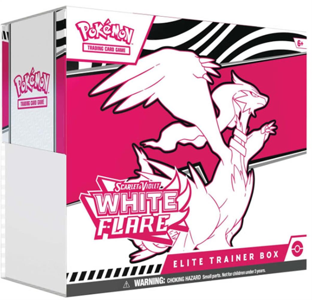 Nintendo  10-10037-107 Pokemon S&V White Flare Elite Trainer Box Reshiram