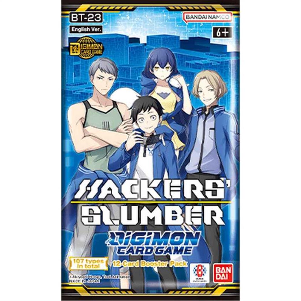 Bandai  BT23 Digimon Hacker's Slumber Booster