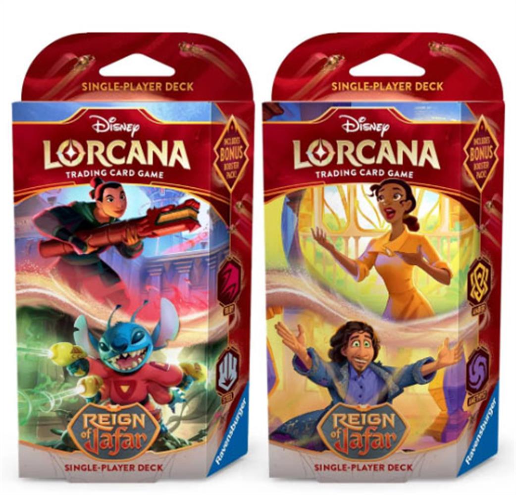 Ravensburger  110984D Disney Lorcana Reign Of Jafar Starter Deck