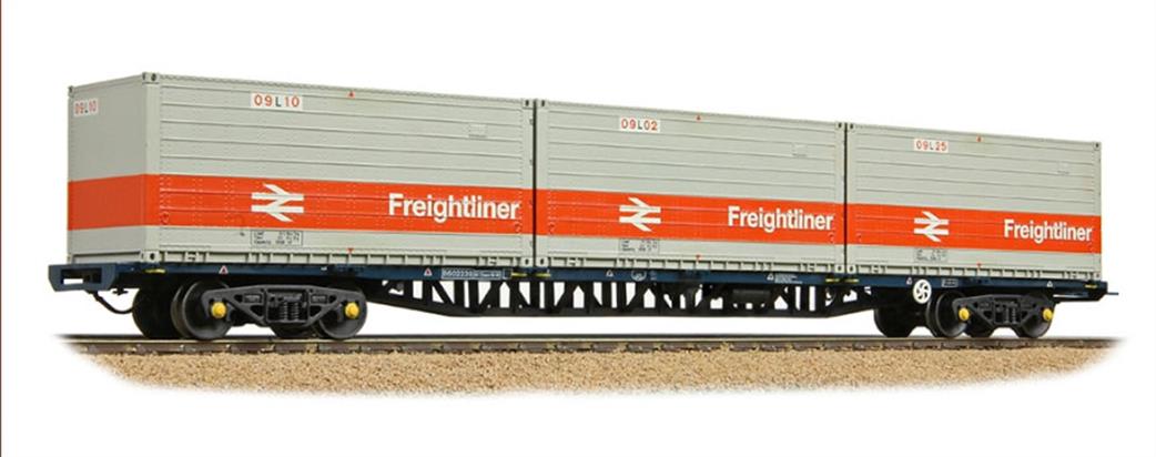 Bachmann OO 38-626B FFA BR Freightliner Inner Container Flat ISO Container