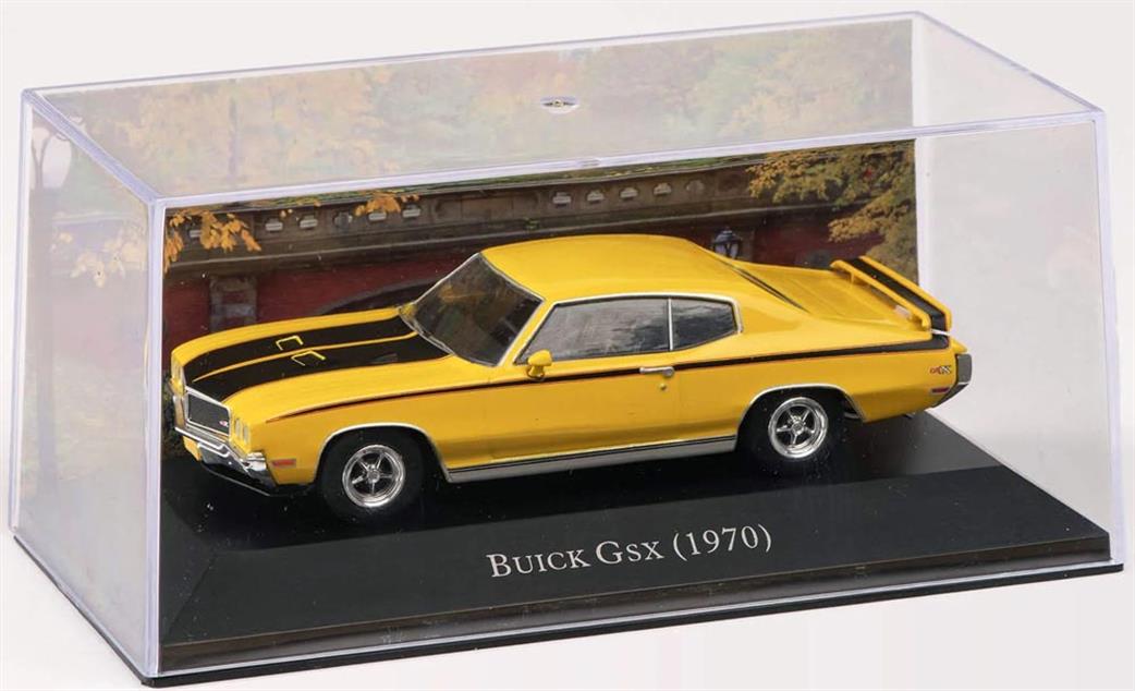 MAG 1/43 MAG PP11 Buick GSX Yellow 1971 Diecast Model