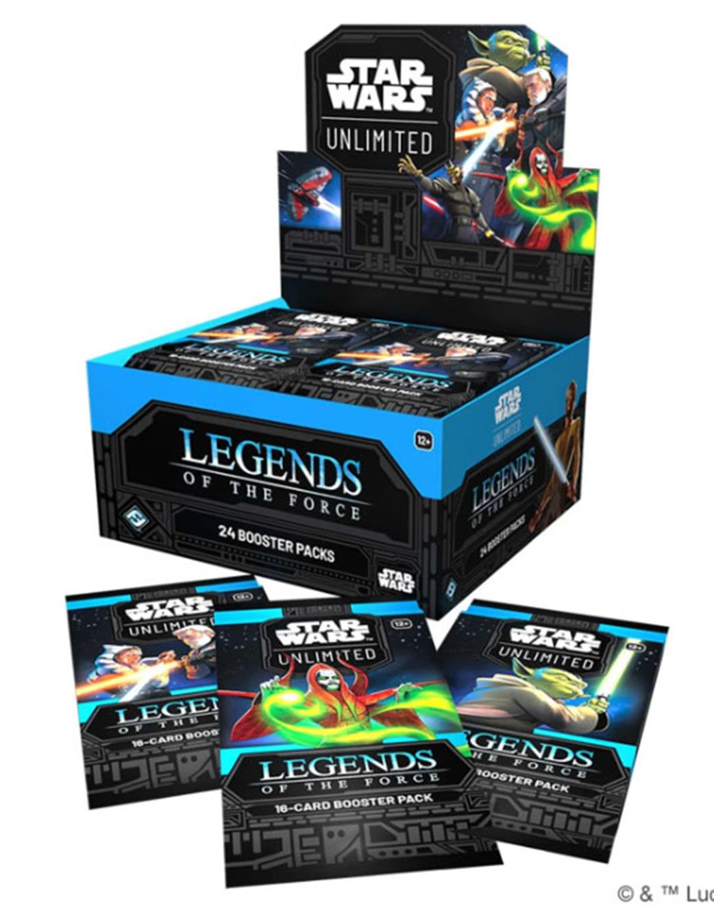 Fantasy Flight Games  SWH0502 Star Wars Unlimited Legends Of The Force Booster