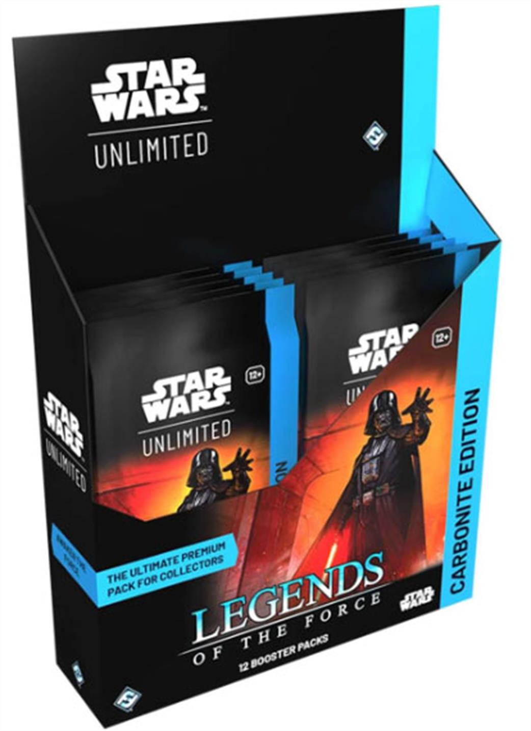 Fantasy Flight Games  SWH0506 Star Wars Unlimited Legends Of The Force Carbonite Booster