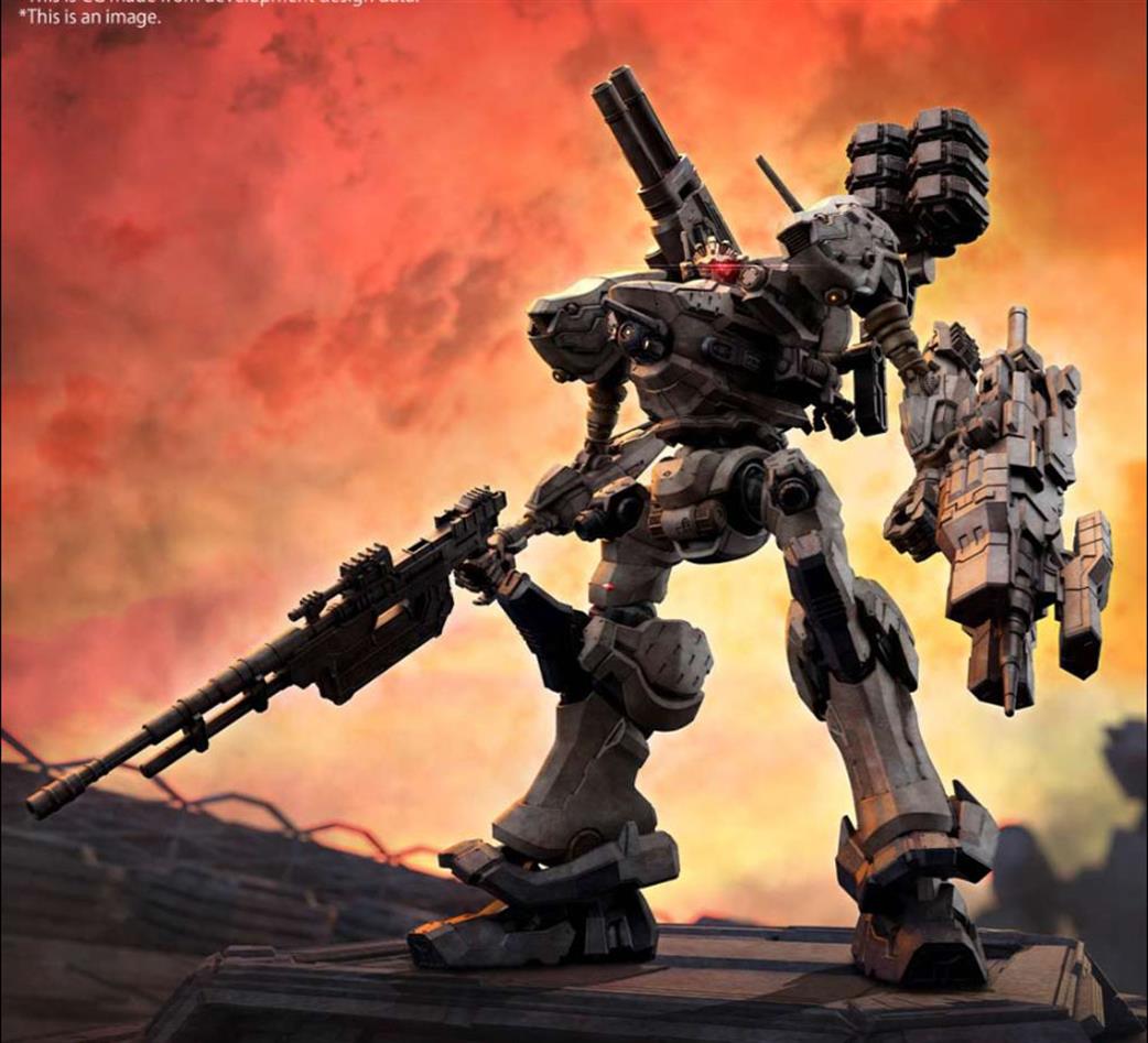 Bandai 30mm 5067168 Armored Core VI Fires of Rubicon  NightFall Raven