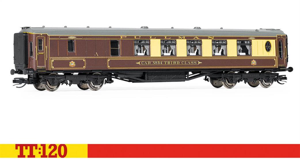 Hornby TT:120 TT4004B Pullman Parlour Third Class Brake Coach Car No54