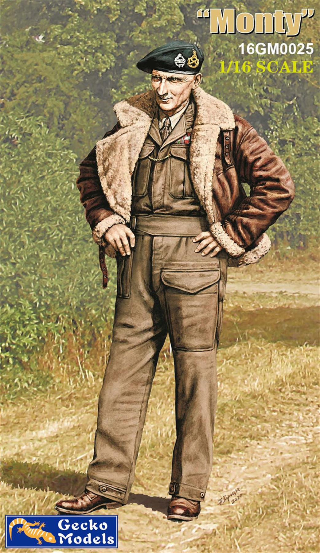 Gecko Models 1/16 16GM0025 Field Marshal Montgommery Monty Figure Kit