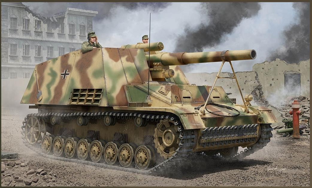 Trumpeter 1/16 00953 German Army SdKfz 165 Hummel Self-Propelled Howitzer Late Production Kit