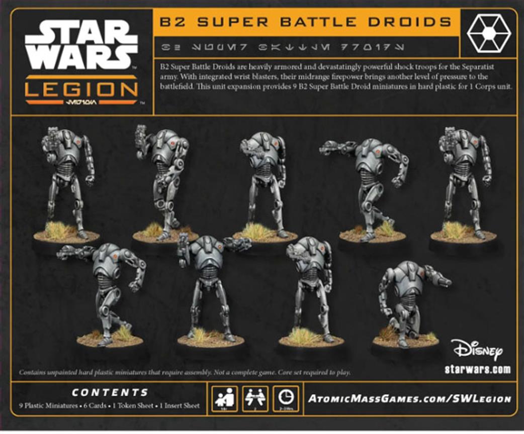 Atomic Mass Games  SWQ35 B2 Super Battle Droids Unit Expansion for Star Wars Legion