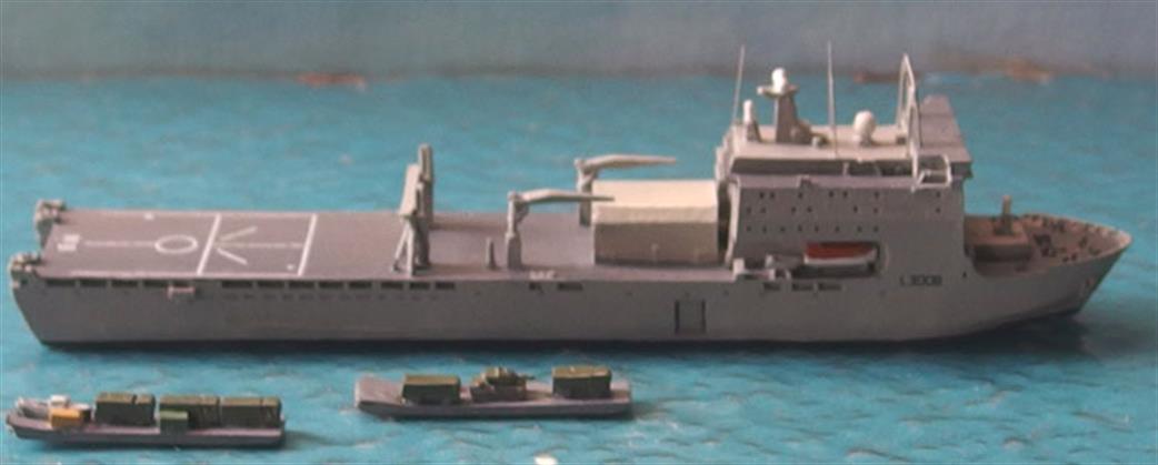 Albatros 1/1250 Alk309c RFA Mount Bay L3008 Landing Ship Die-cast Model