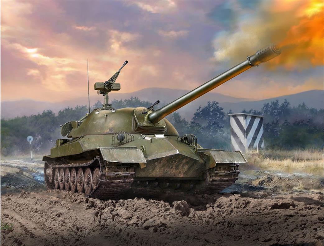 Zvezda 1/100 6292 IS-2 Soviet Heavy Tank Snap-Fit Plastic Kit
