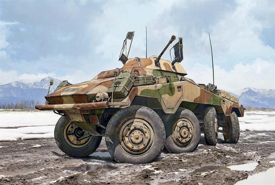 Italeri 1/35 6757 SdKfz 234/1 Armoured Car Kit