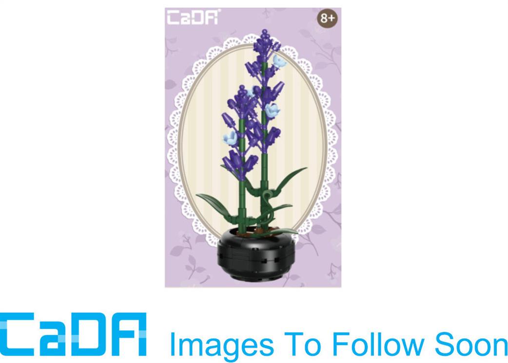 CaDa  C59027W  Lavender Mini Flower Bonsai 205 piece Brick Model