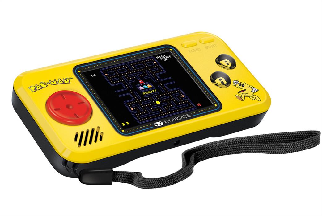 My Arcade  DGUNL3227 Pac-Man Pocket Player Portable Gaming System (3 Games In 1)