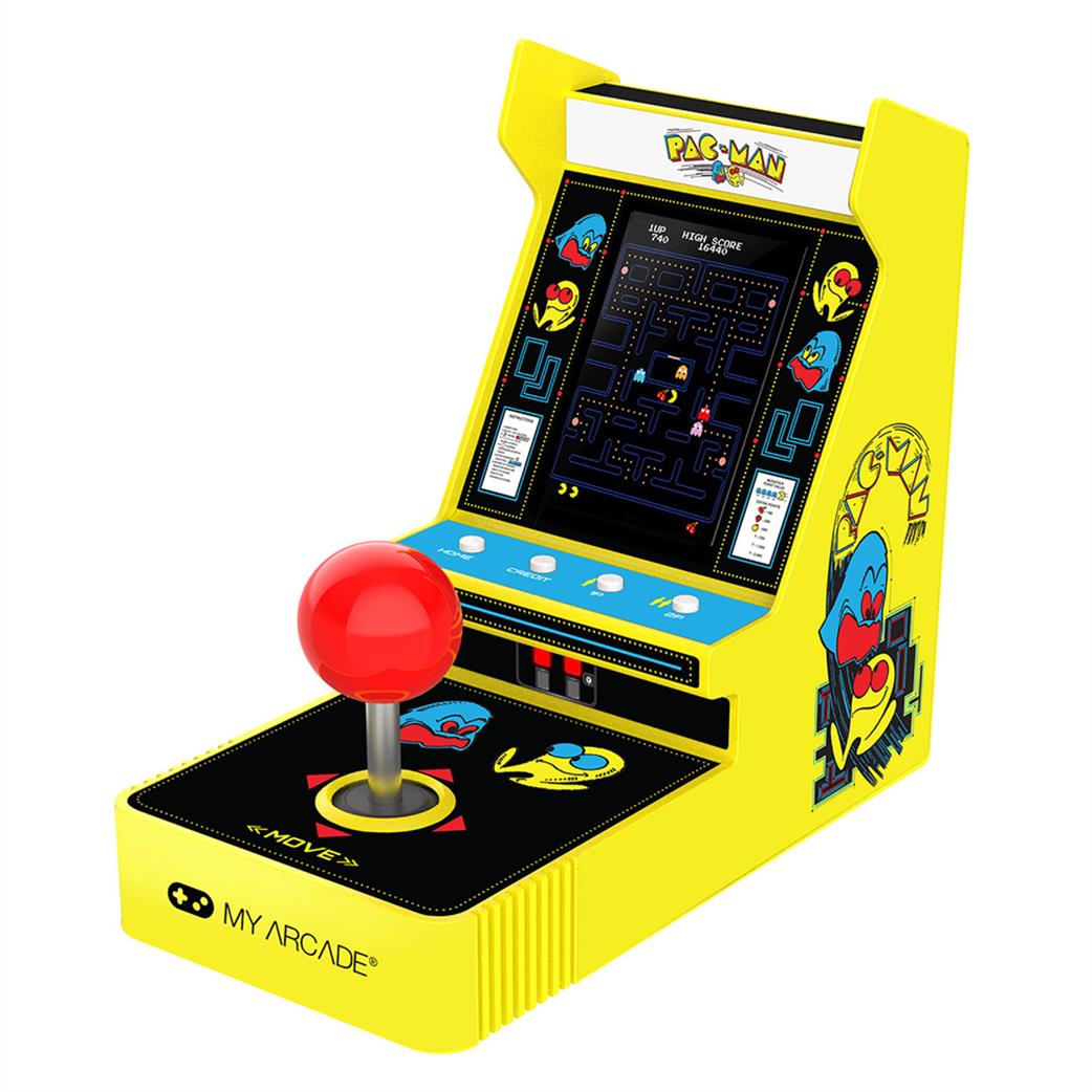 My Arcade  DGUNL7073 Pac-Man Joystick Player Portable Retro Arcade