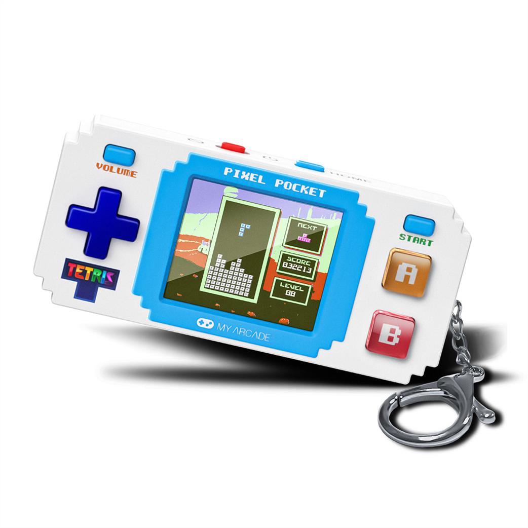 My Arcade  DGUNL7083 Tetris Pixel Pocket Mini Portable Gamer System
