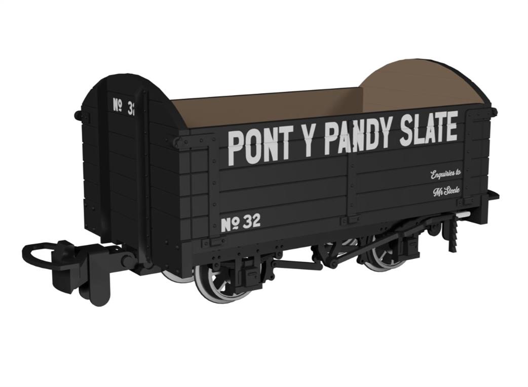 Rapido Trains OO9 990007 Dropside Open Pont y Pandy Slate No.32