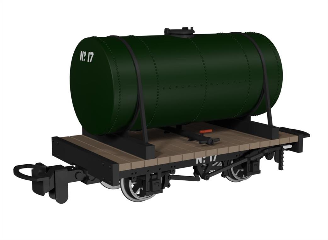 Rapido Trains OO9 990102 Cylindrical Tank Plain Green No.17