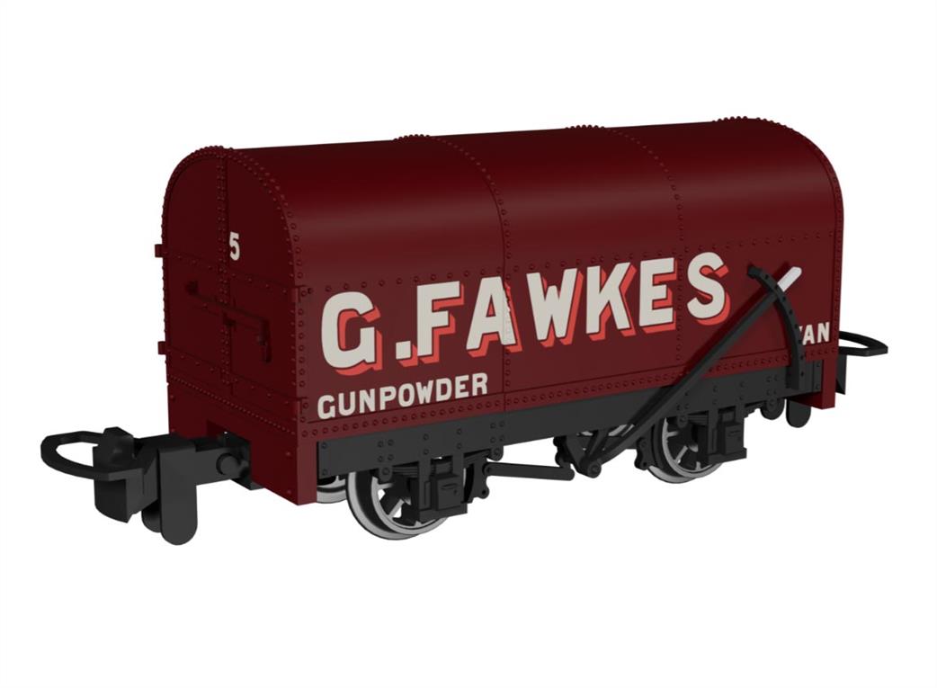 Rapido Trains OO9 990206 Gunpowder Van G. Fawkes Gunpowder No.5