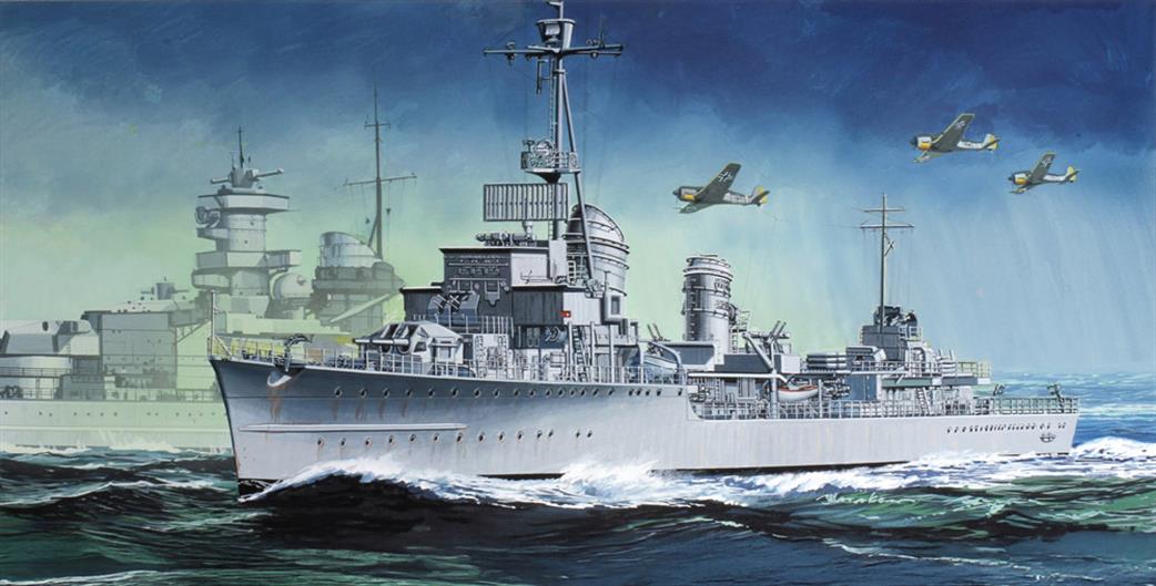 Dragon Models 1/350 1049 German Z-38 Destroyer Smart Kit