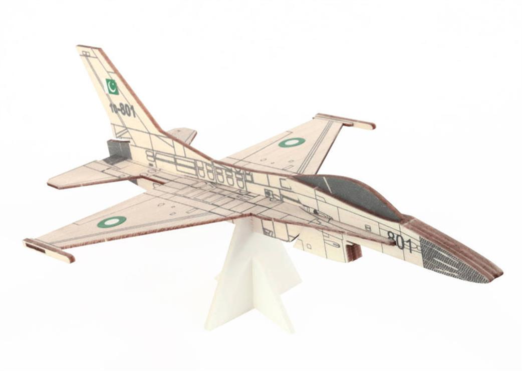 DPR  DPR0015 F-16 Fighting Falcon Balsa Glider Kit