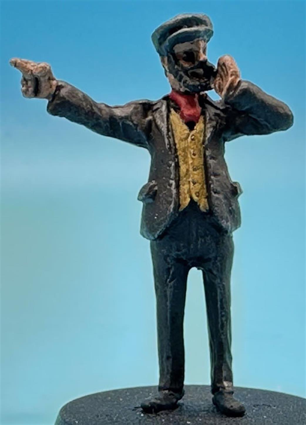 MT Miniatures O MTMO08 Foreman of Line Workers Diecast Unpainted Figure