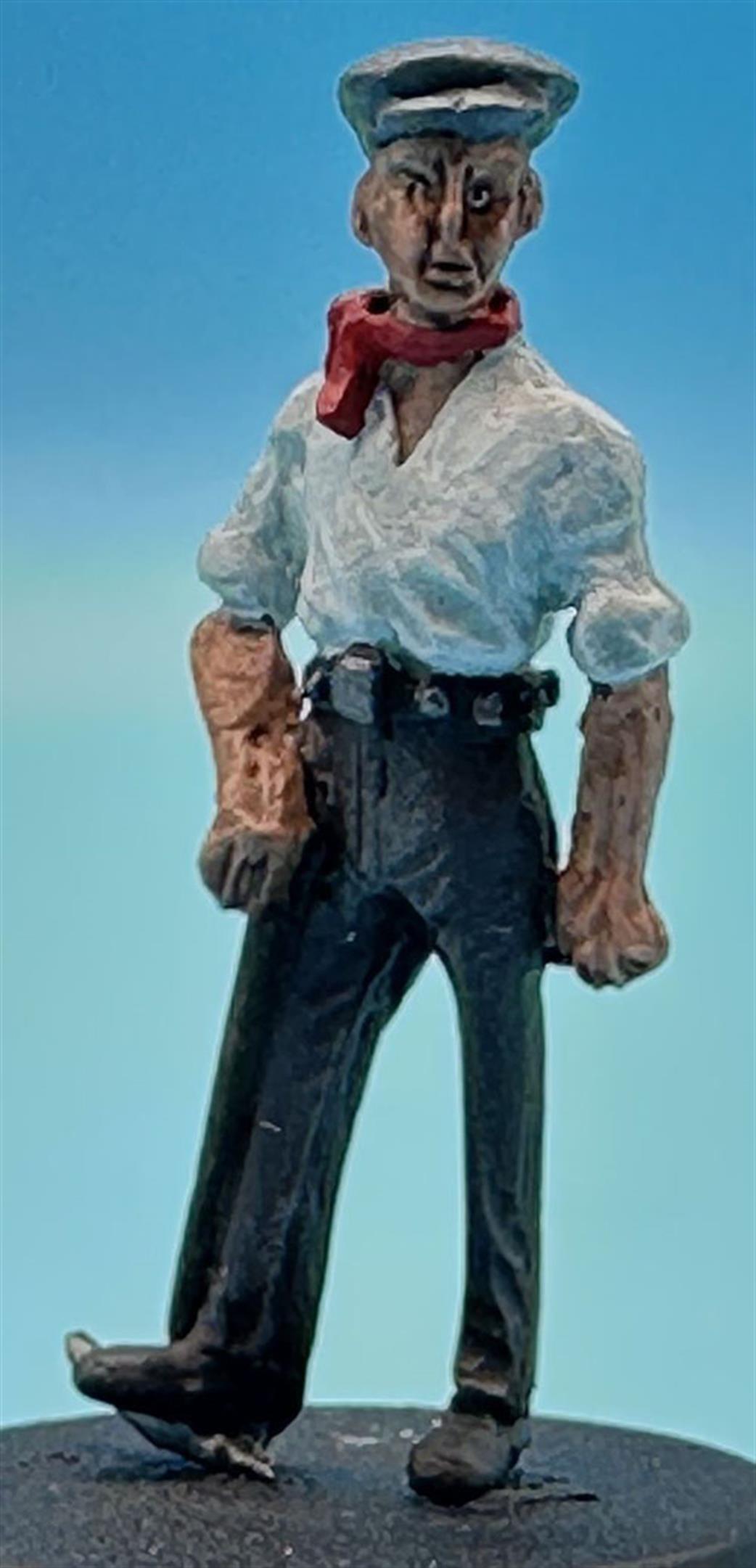 MT Miniatures O MTMO10 Worker No.2 Diecast Unpainted Figure
