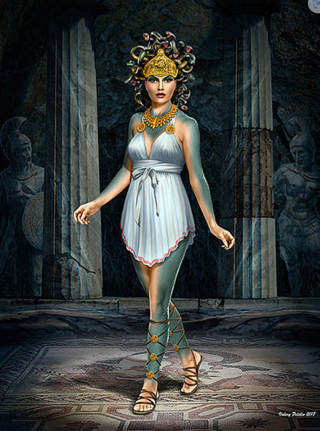 Master Box Ltd 1/24 24025 Ancient Greek Myths Medusa Figure Kit